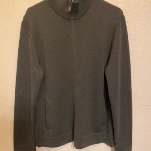 Banana Republic, full zip cardigan, large